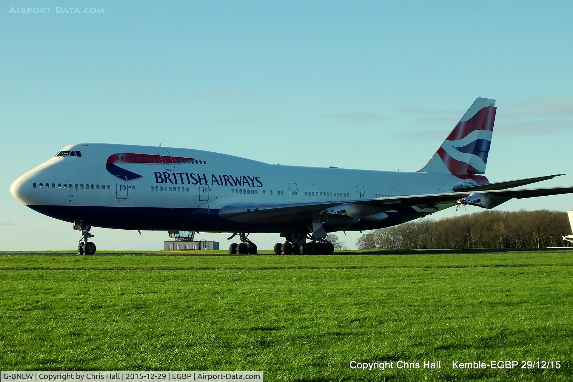 G-BNLW, 1992 Boeing 747-436 C/N 25432, at Kemble