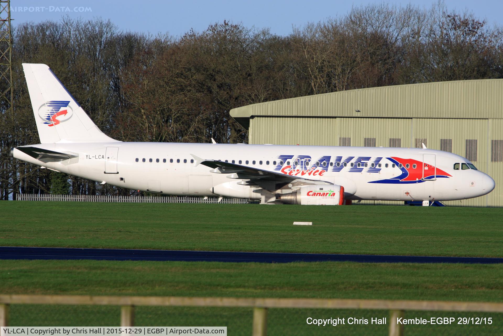 YL-LCA, 1992 Airbus A320-211 C/N 333, stored at Kemble