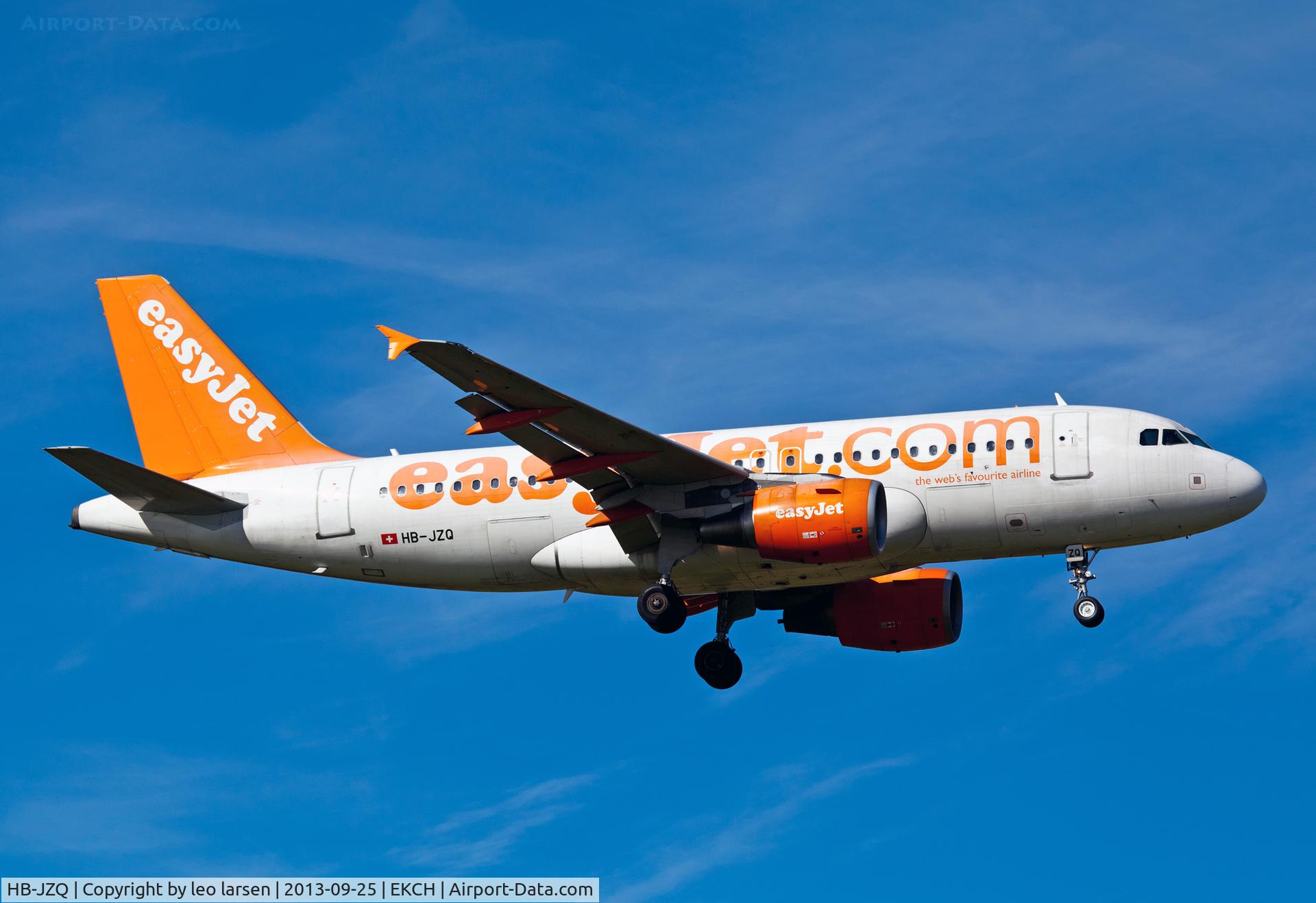 HB-JZQ, 2005 Airbus A319-111 C/N 2450, Copenhagen 25.9.13