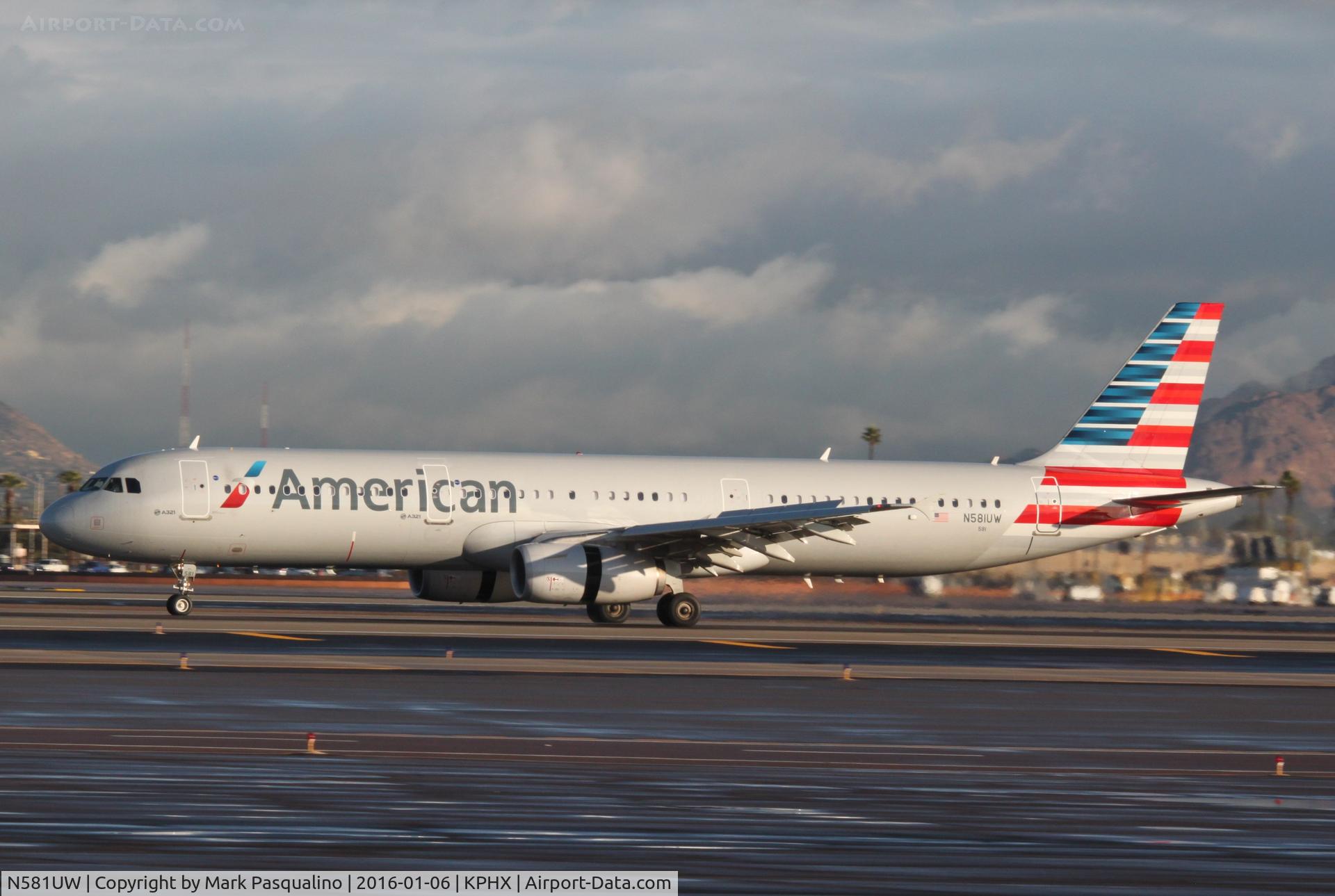 N581UW, 2014 Airbus A321-231 C/N 6152, Airbus A321
