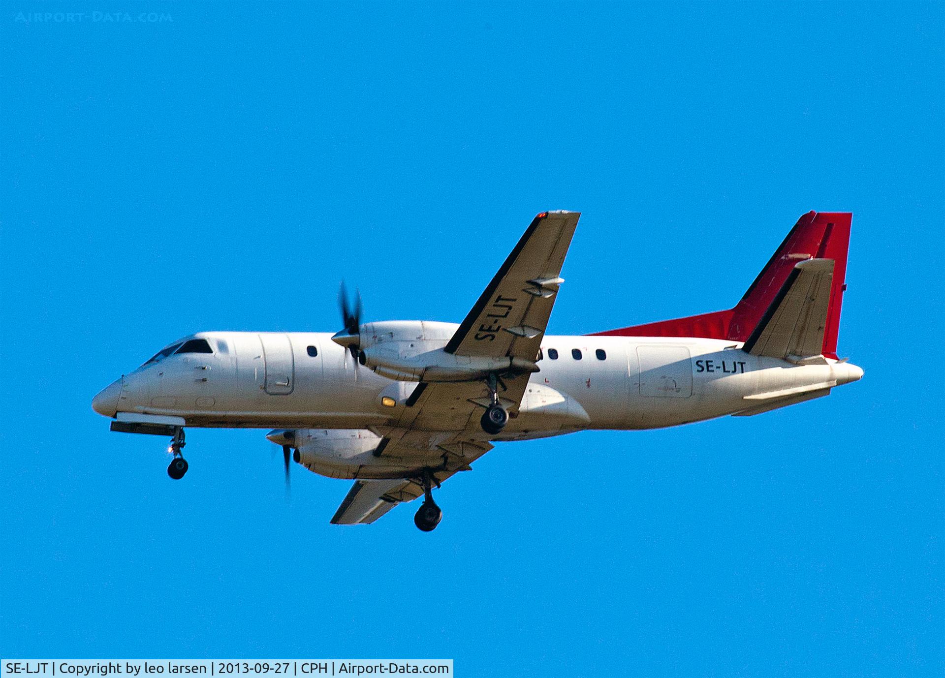 SE-LJT, 1990 Saab 340B C/N 340B-221, Copenhagen 27.9.13