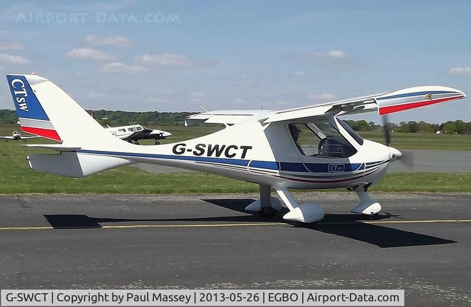 G-SWCT, 2008 Flight Design CTSW C/N 07.11.05, @ Wolverhampton(Halfpenny Green).