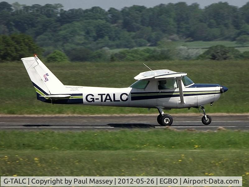 G-TALC, 1981 Cessna 152 C/N 152-84941, @ Wolverhampton(Halfpenny Green).ex:-G-BPBG,N5418P.