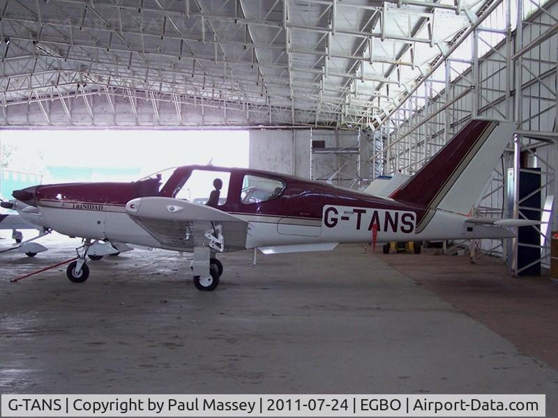 G-TANS, 1998 Socata TB-20 Trinidad C/N 1870, Resident @ Wolverhampton(Halfpenny Green) when photographed. ex:-F-GRBX.