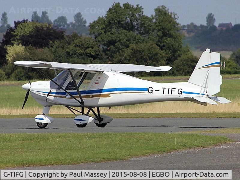 G-TIFG, 2010 Comco Ikarus C42 FB80 C/N 1009-7119, @ Wolverhampton(Halfpenny Green).