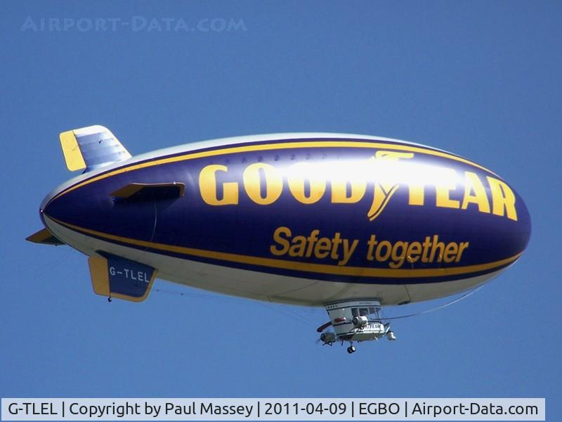 G-TLEL, 1990 American Blimp Corp A-60+ C/N 003, @ Wolverhampton(Halfpenny Green).