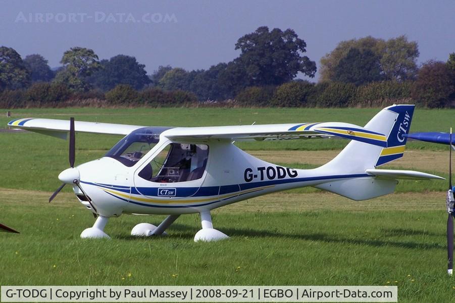 G-TODG, 2007 Flight Design CTSW C/N 8288, @ Wolverhampton(Halfpenny Green).