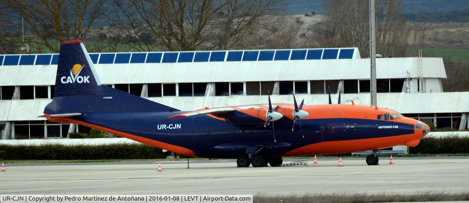 UR-CJN, 1971 Antonov An-12TB C/N 01348006, Foronda - Vitoria-Gasteiz - España