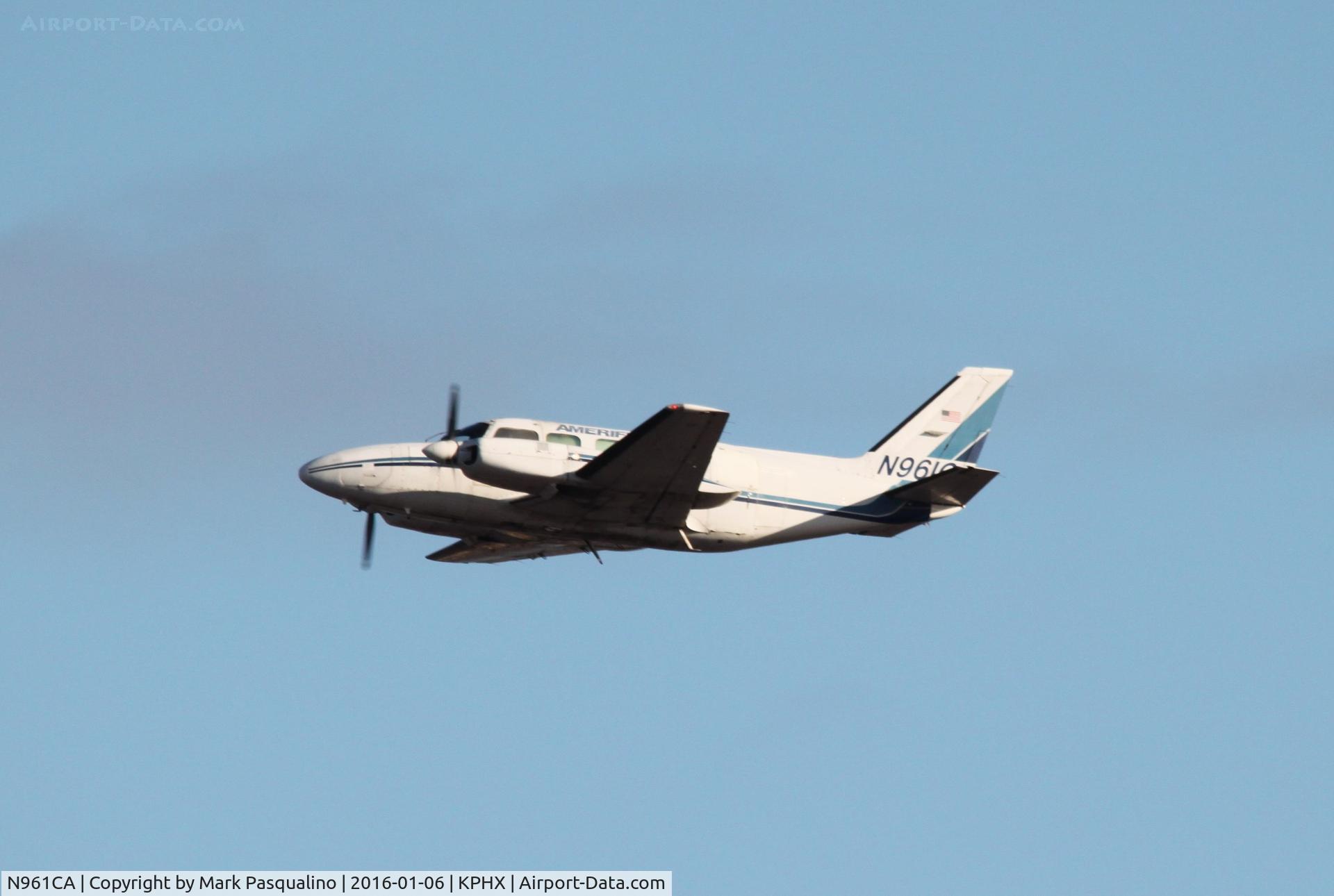 N961CA, 1975 Piper PA-31-350 Chieftain C/N 31-7652014, Piper PA-31-350