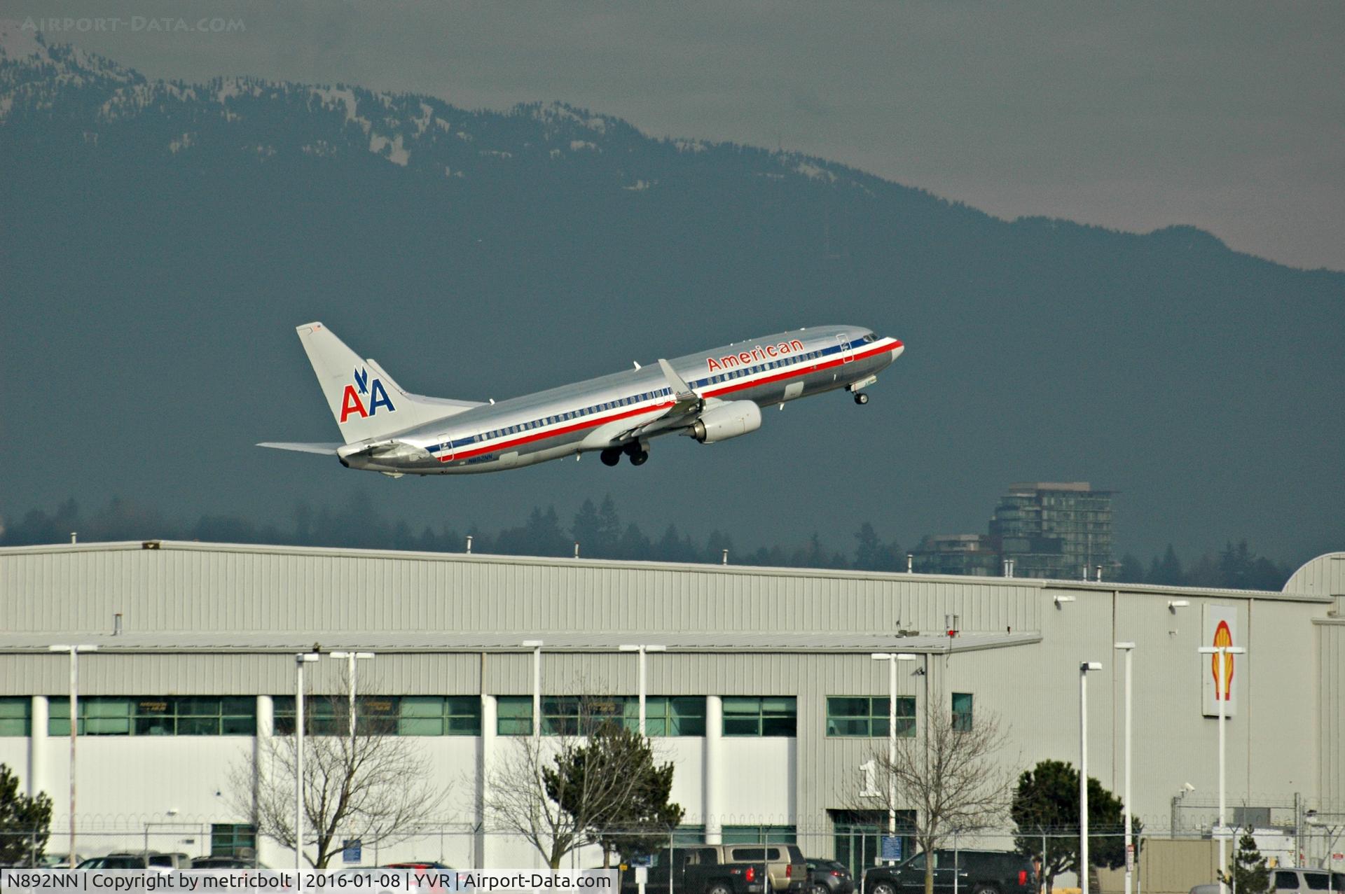 N892NN, 2012 Boeing 737-823 C/N 31145, On the way to Dallas
