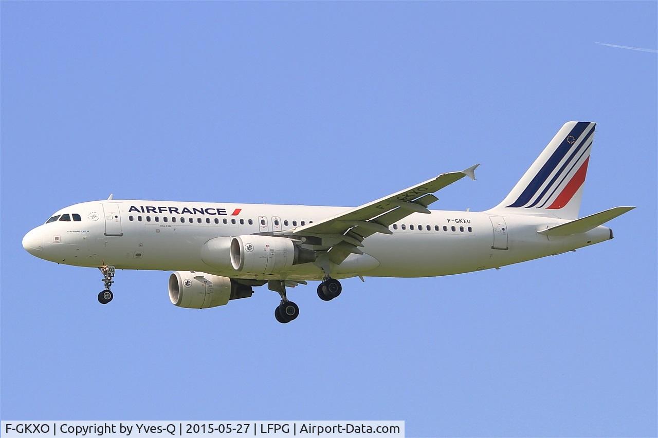 F-GKXO, 2008 Airbus A320-214 C/N 3420, Airbus A320-214, Short approach rwy 26L, Paris-Roissy Charles De Gaulle airport (LFPG-CDG)