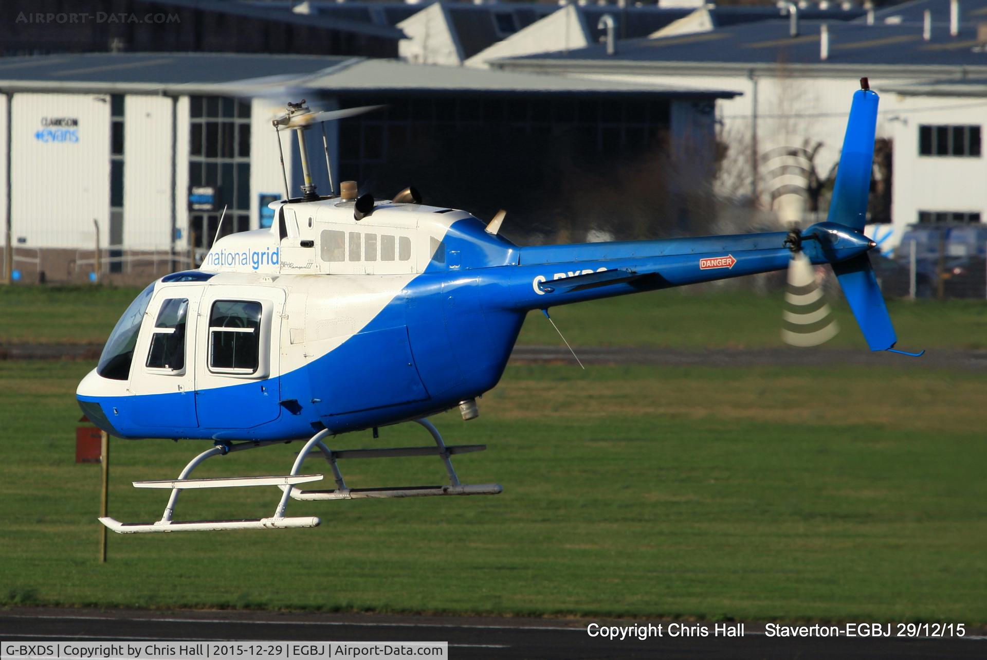 G-BXDS, 1979 Bell 206B JetRanger III C/N 2734, at Staverton