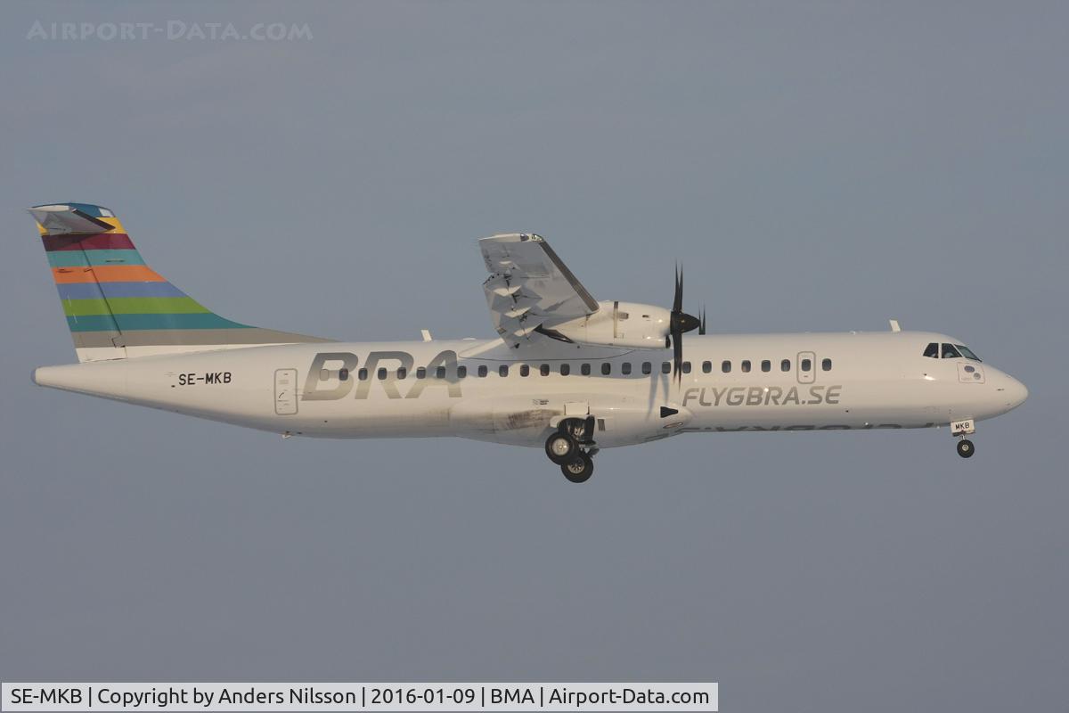 SE-MKB, 2015 ATR 72-212A C/N 1308, New corporate identity for Braathens Regional and Malmö Aviation.
