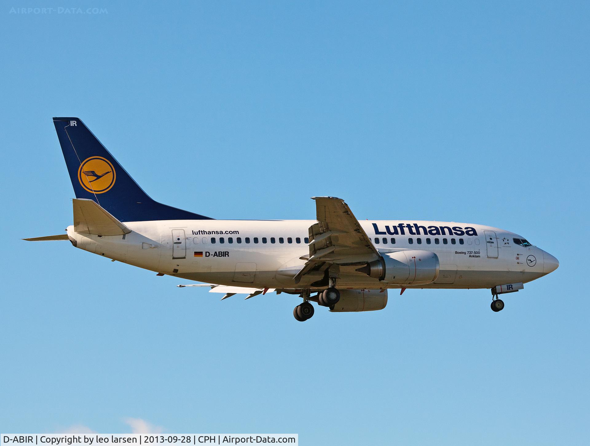 D-ABIR, 1991 Boeing 737-530 C/N 24941, Copenhagen 28.9.13