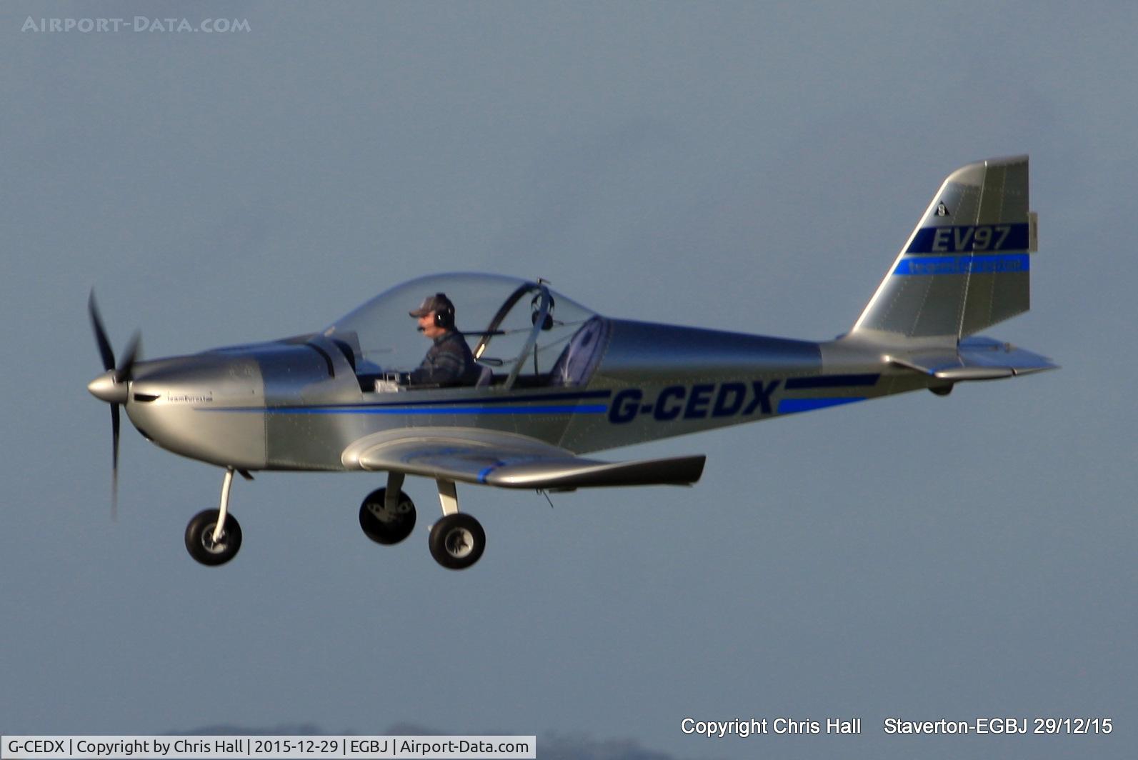G-CEDX, 2006 Cosmik EV-97 TeamEurostar UK C/N 2827, at Staverton