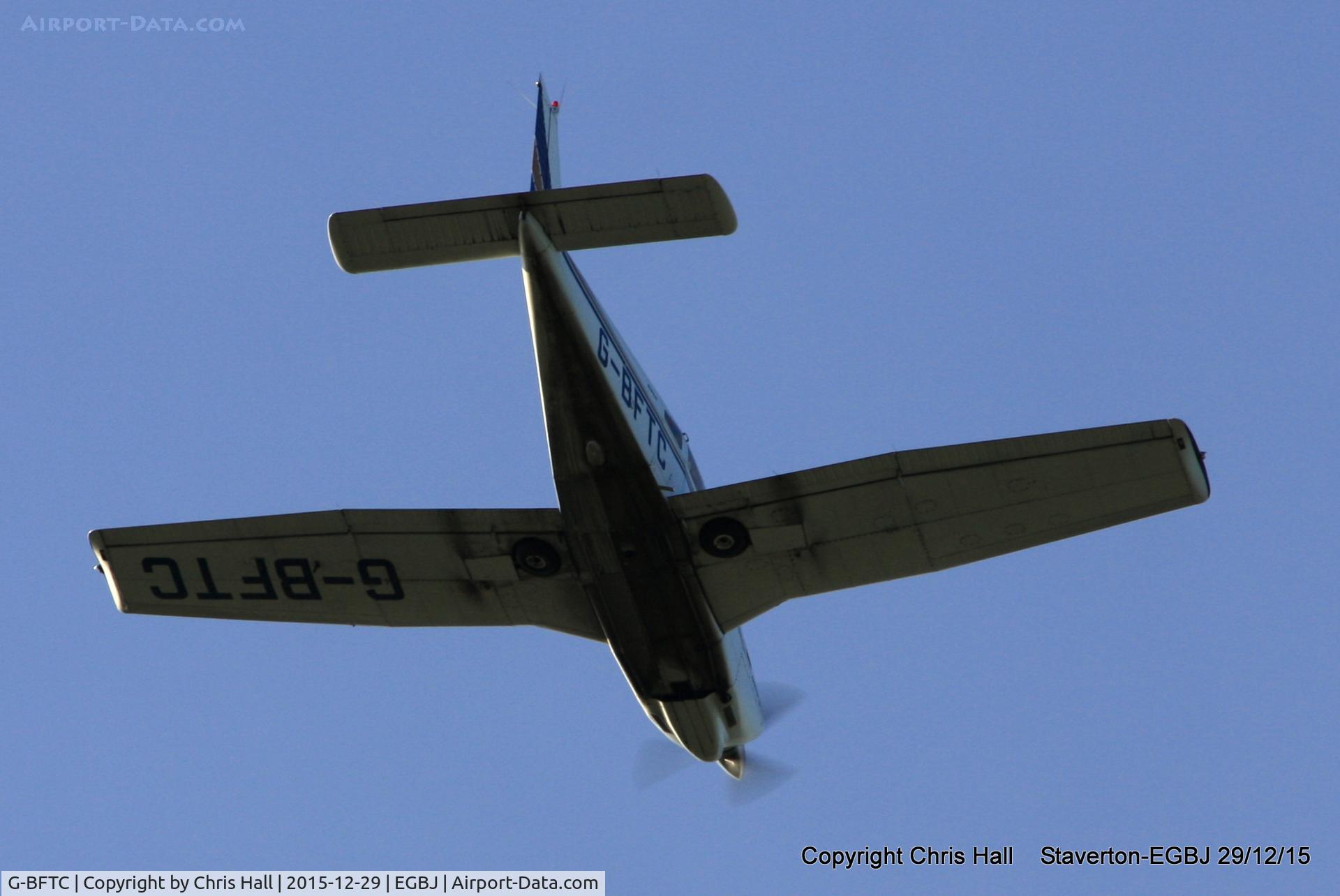 G-BFTC, 1978 Piper PA-28R-201T Cherokee Arrow III C/N 28R-7803197, at Staverton