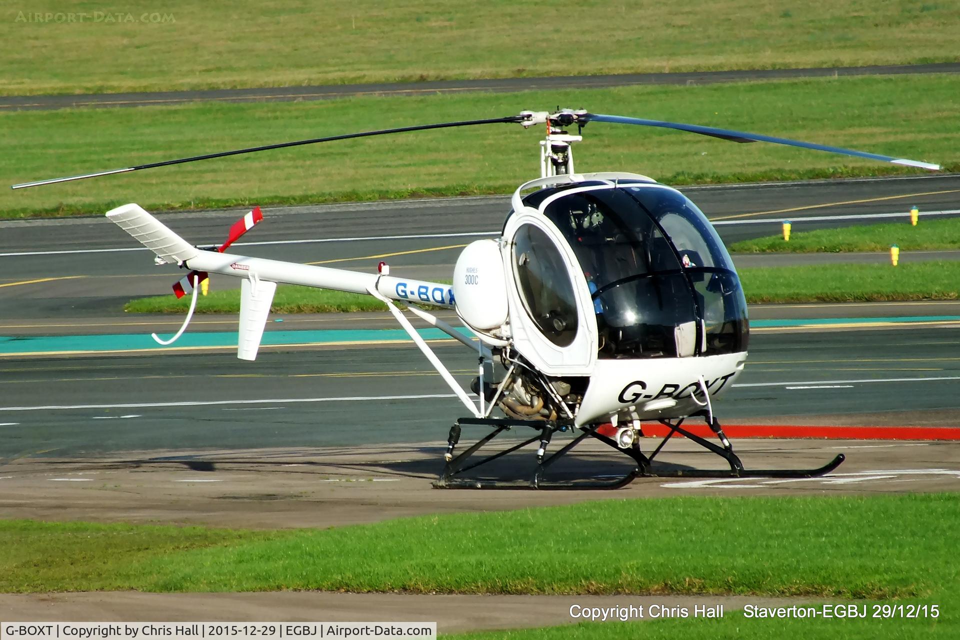 G-BOXT, 1974 Hughes 269C C/N 1040367, at Staverton