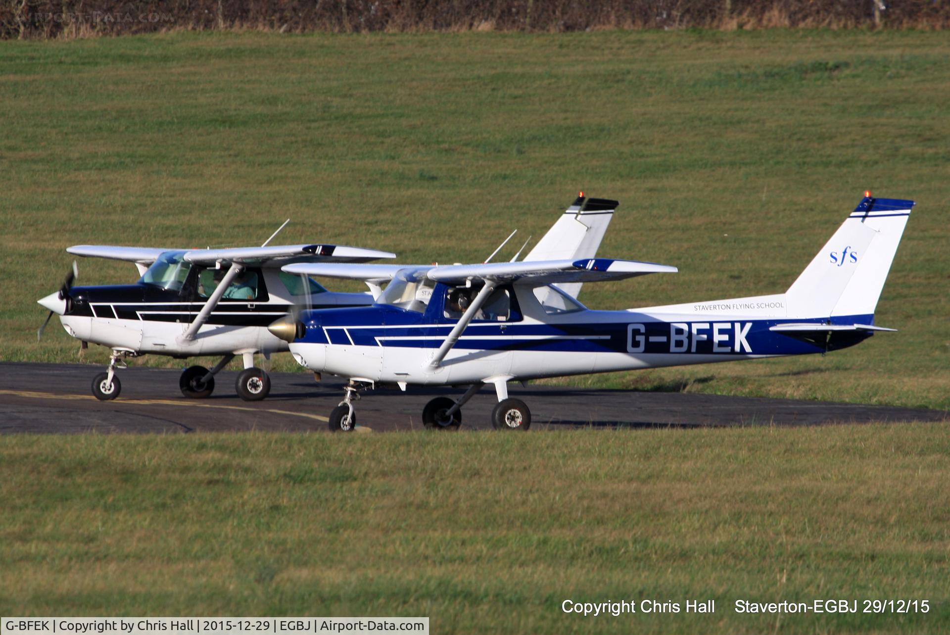 G-BFEK, 1977 Reims F152 C/N 1442, at Staverton
