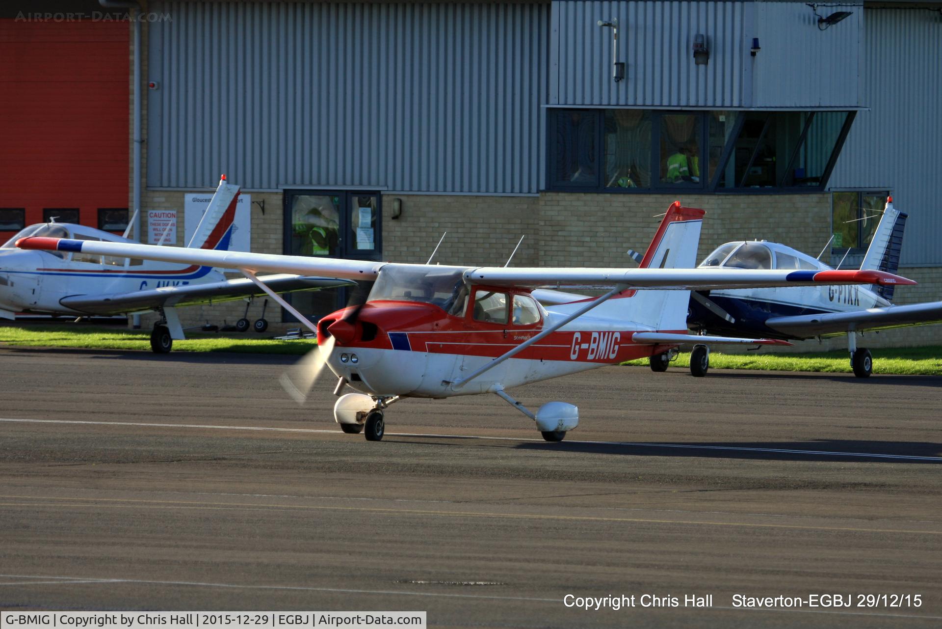 G-BMIG, 1979 Cessna 172N Skyhawk C/N 172-72376, at Staverton