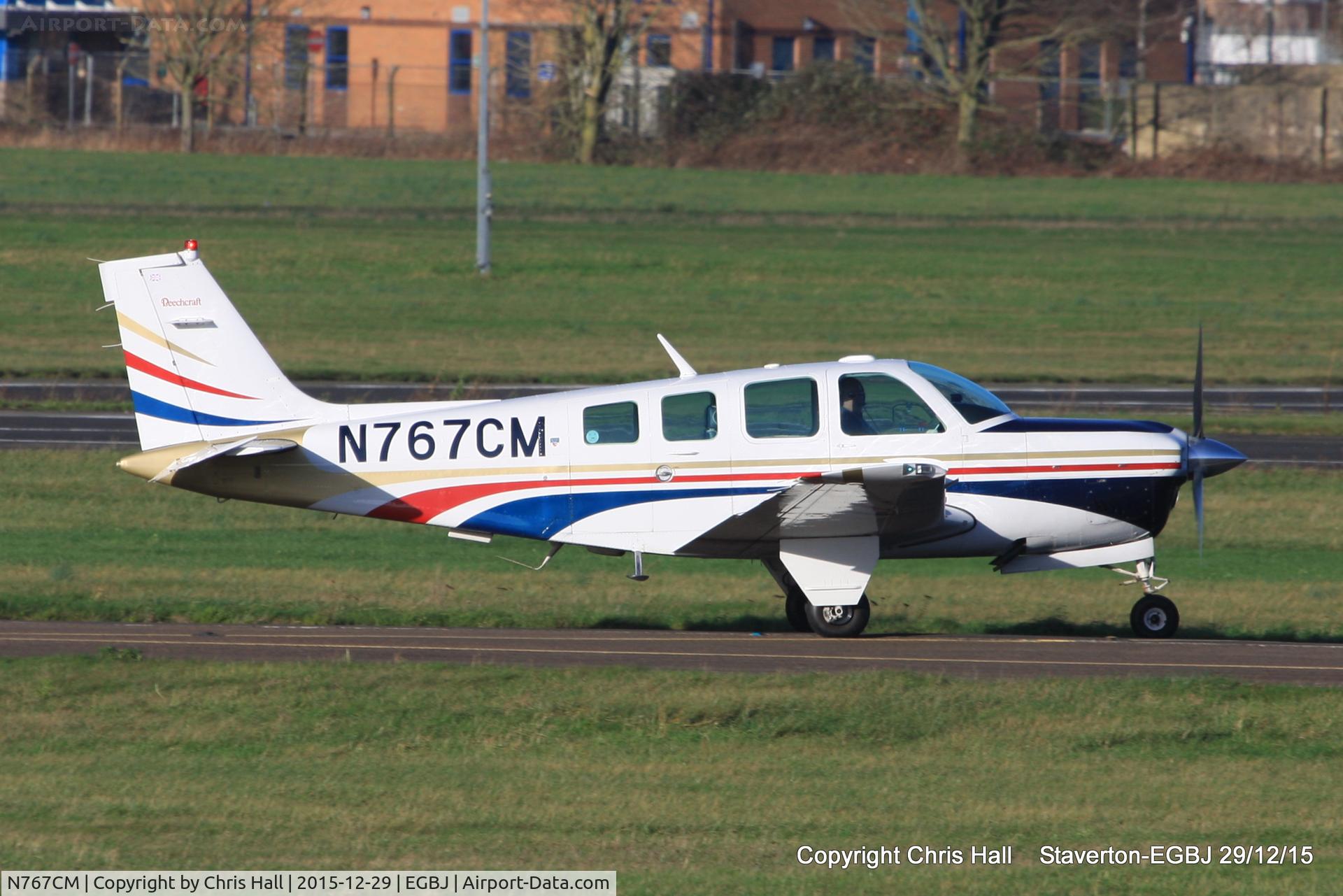 N767CM, 1992 Beech A36 Bonanza 36 C/N E2723, at Staverton