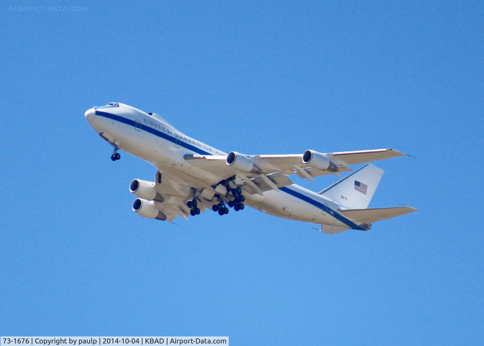 73-1676, 1973 Boeing E-4B C/N 20682, At Barksdale Air Force Base.