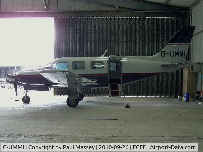 G-UMMI, 1979 Piper PA-31-310 Navajo Navajo C/N 31-7912060, Resident @ Haverfordwest. ex:-G-BGSO,N3519F.