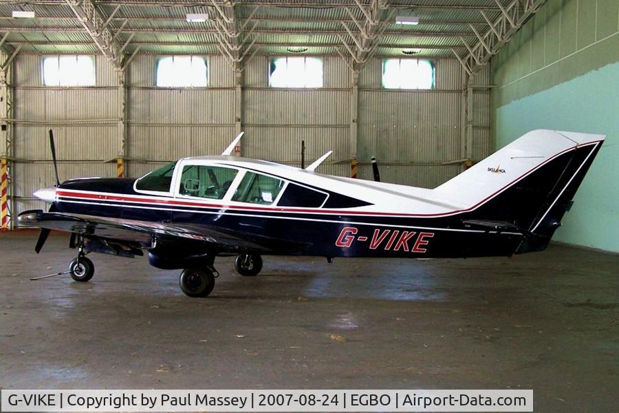 G-VIKE, 1979 Bellanca 17-30A Viking C/N 79-30911, Resident @ Wolverhampton(Halfpenny Green) when photographed. ex:-N302CB.