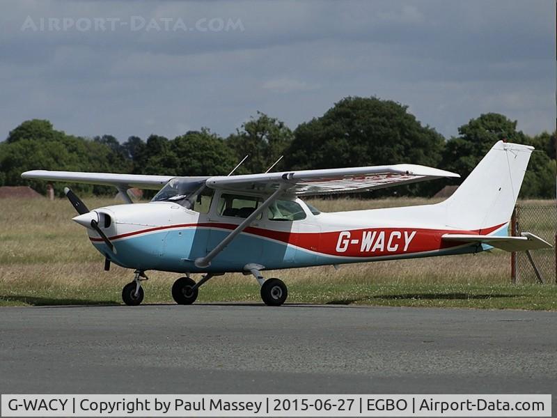 G-WACY, 1984 Reims Cessna F172P Skyhawk C/N 2217, @ Wolverhampton(Halfpenny Green). ex:-F-GDOZ.