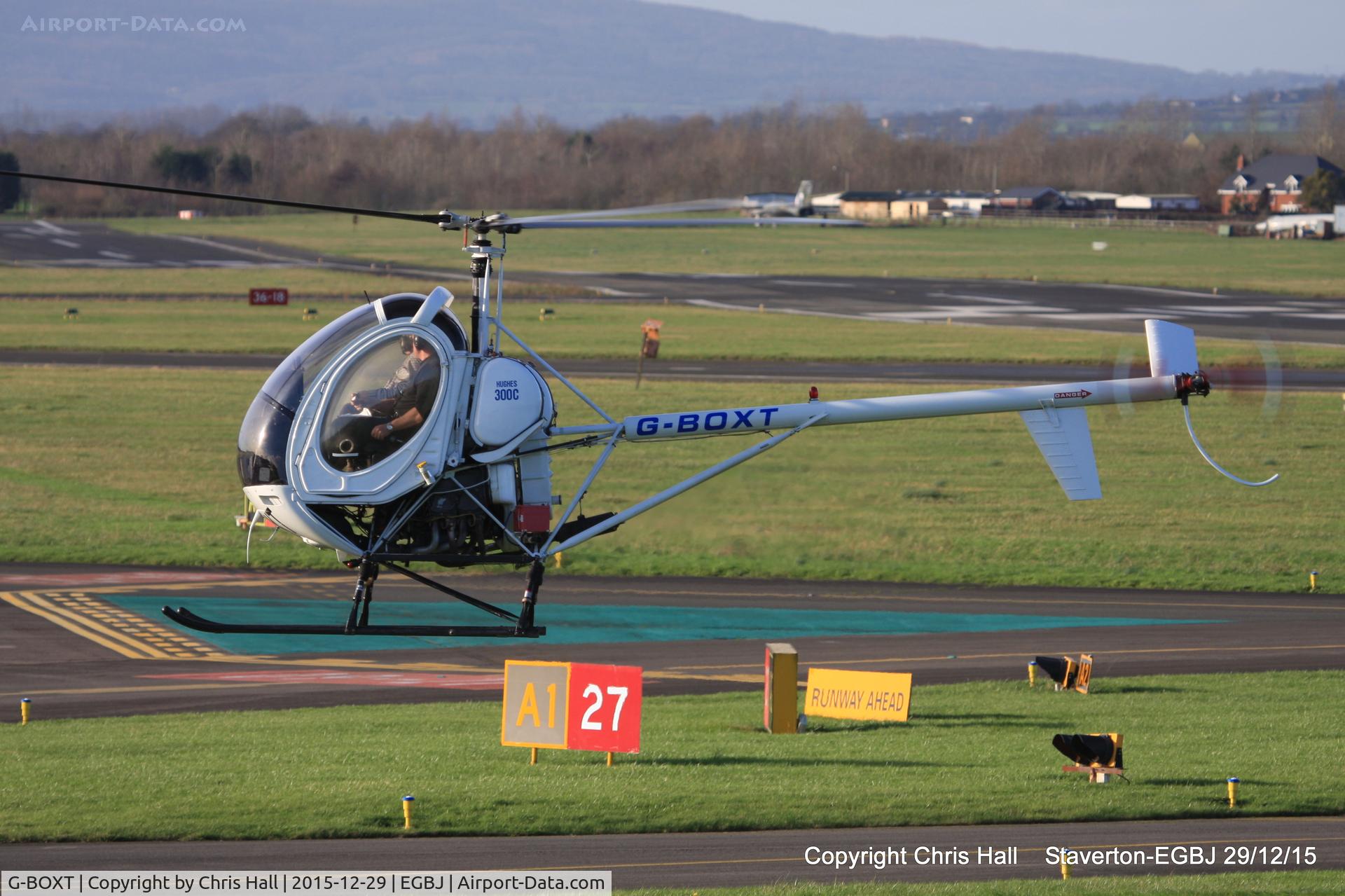 G-BOXT, 1974 Hughes 269C C/N 1040367, at Staverton