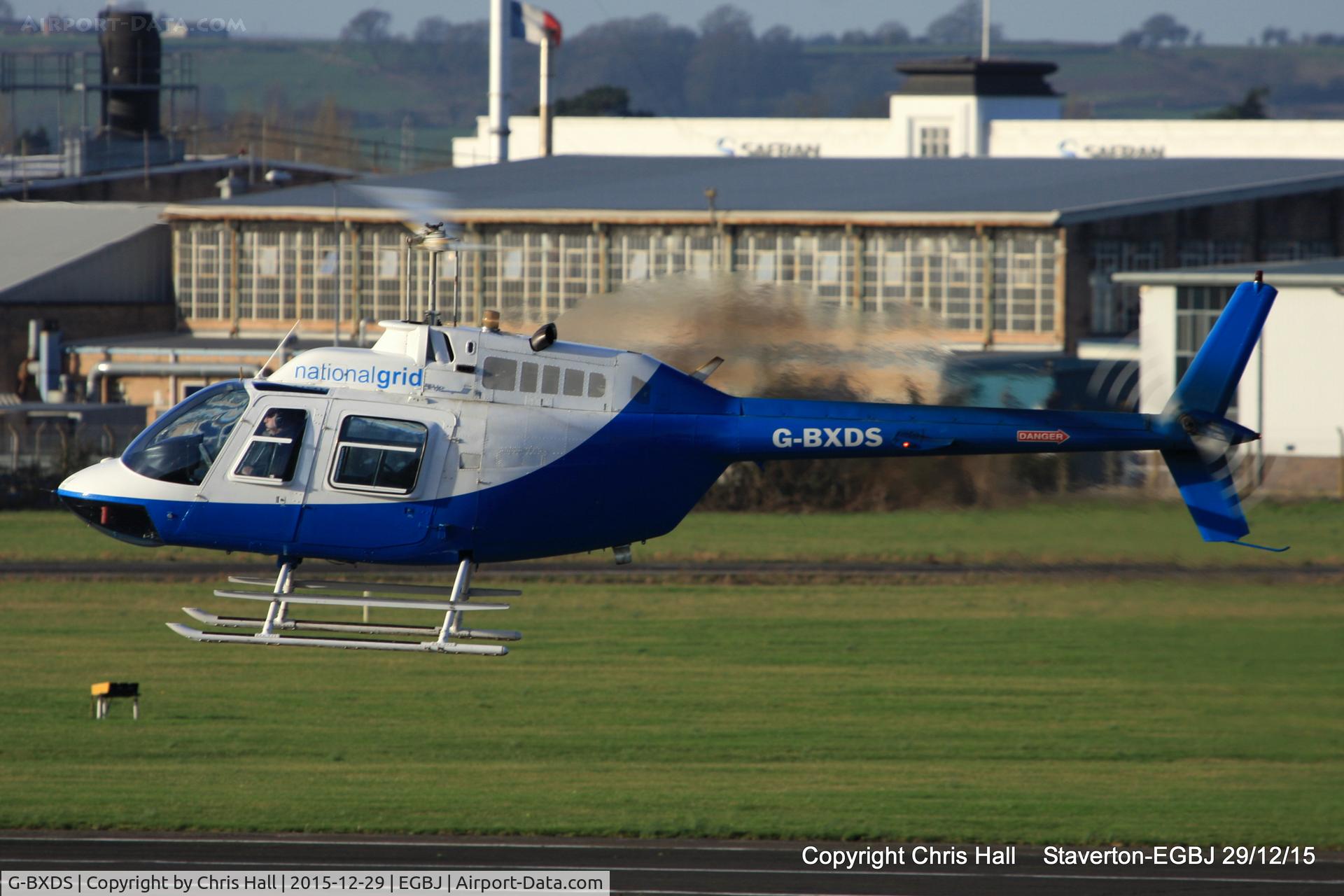 G-BXDS, 1979 Bell 206B JetRanger III C/N 2734, at Staverton