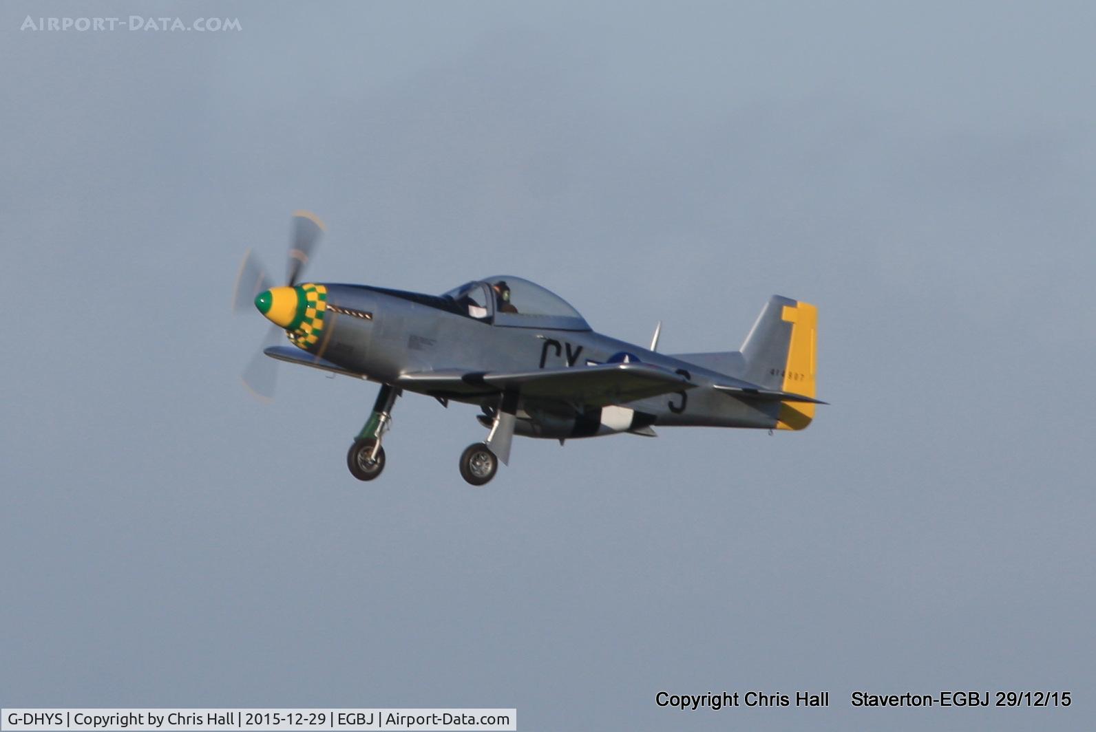 G-DHYS, 2014 Titan T-51 Mustang C/N LAA 355-15190, at Staverton