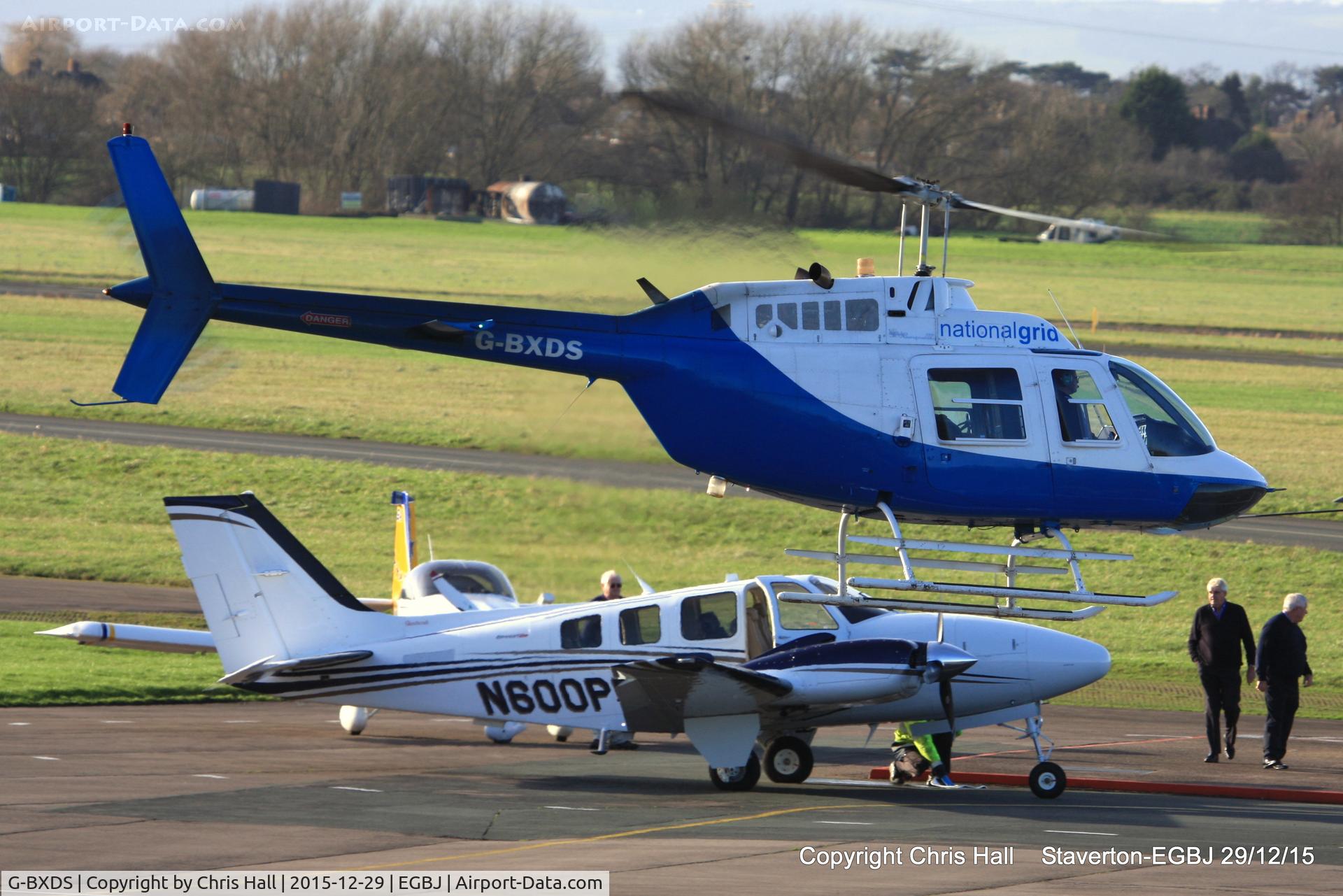 G-BXDS, 1979 Bell 206B JetRanger III C/N 2734, at Staverton