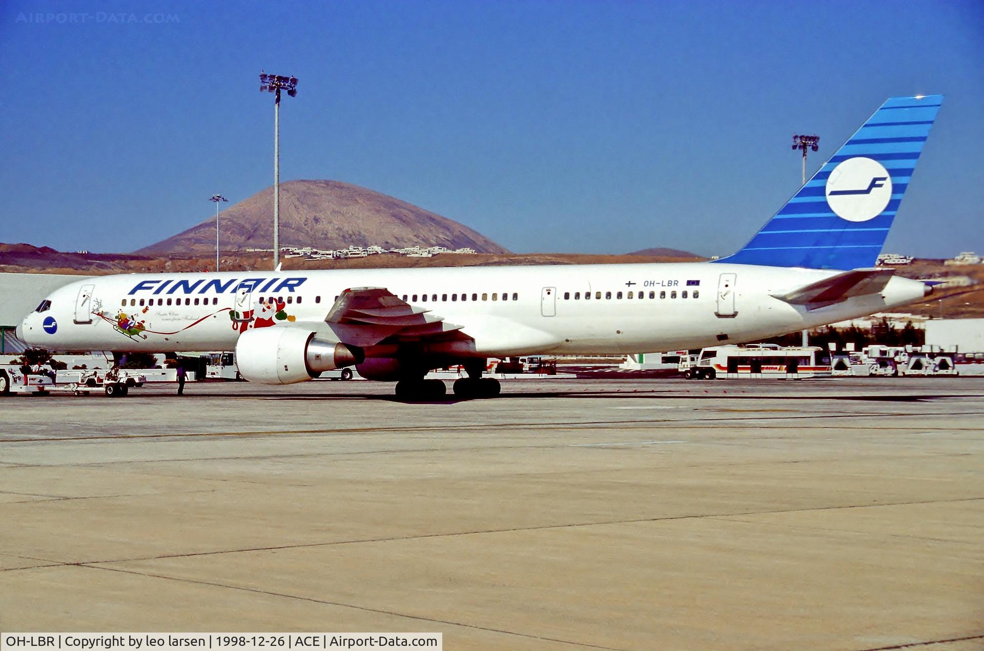 OH-LBR, 1997 Boeing 757-2Q8 C/N 28167, ACE Lanserote 26.12.98