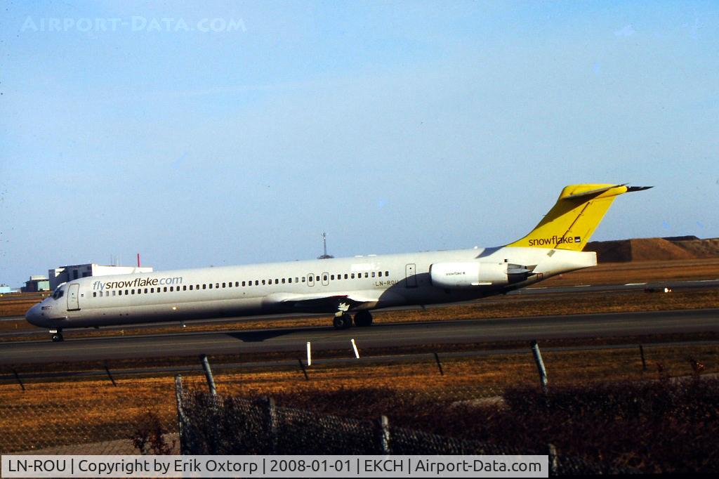 LN-ROU, 1986 McDonnell Douglas MD-82 (DC-9-82) C/N 49424, LN-ROU in CPH APR05