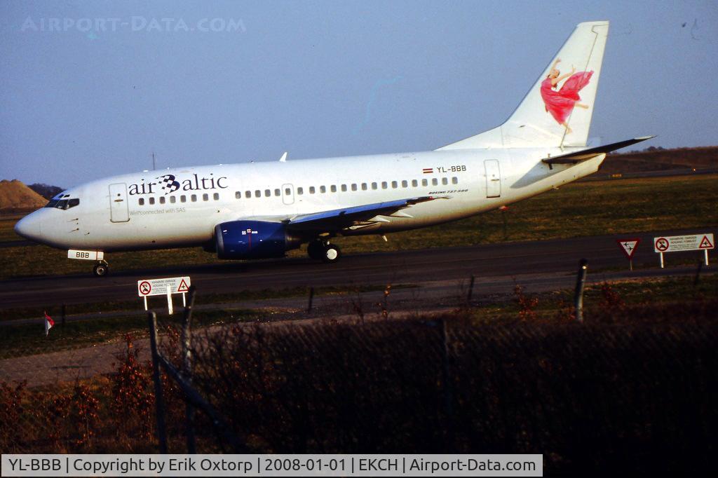 YL-BBB, 1991 Boeing 737-505 C/N 24273, YL-BBB in CPH MAY05