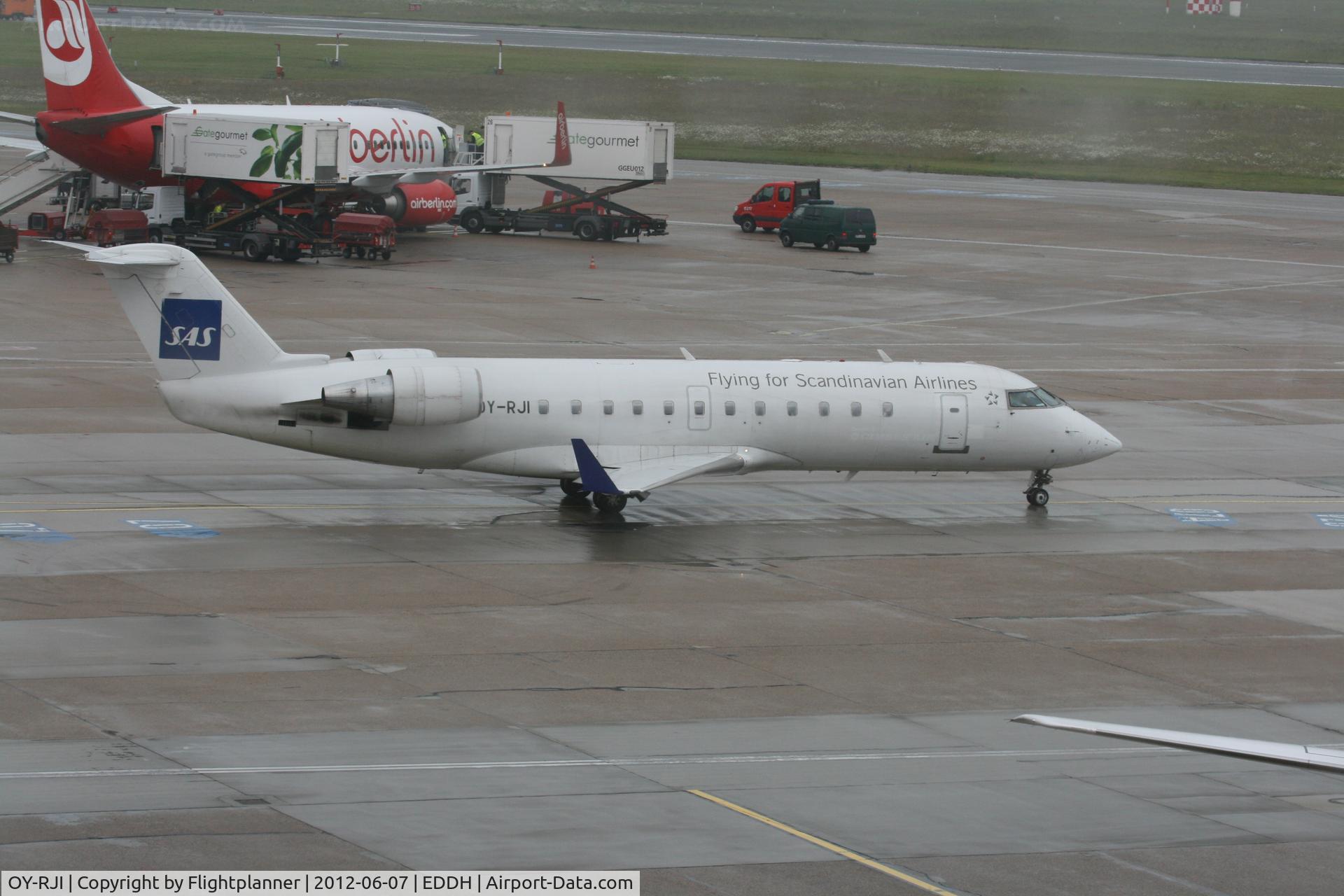 OY-RJI, 1995 Canadair CRJ-100LR (CL-600-2B19) C/N 7093, Bombardier CRJ200 operated by Cimber Air