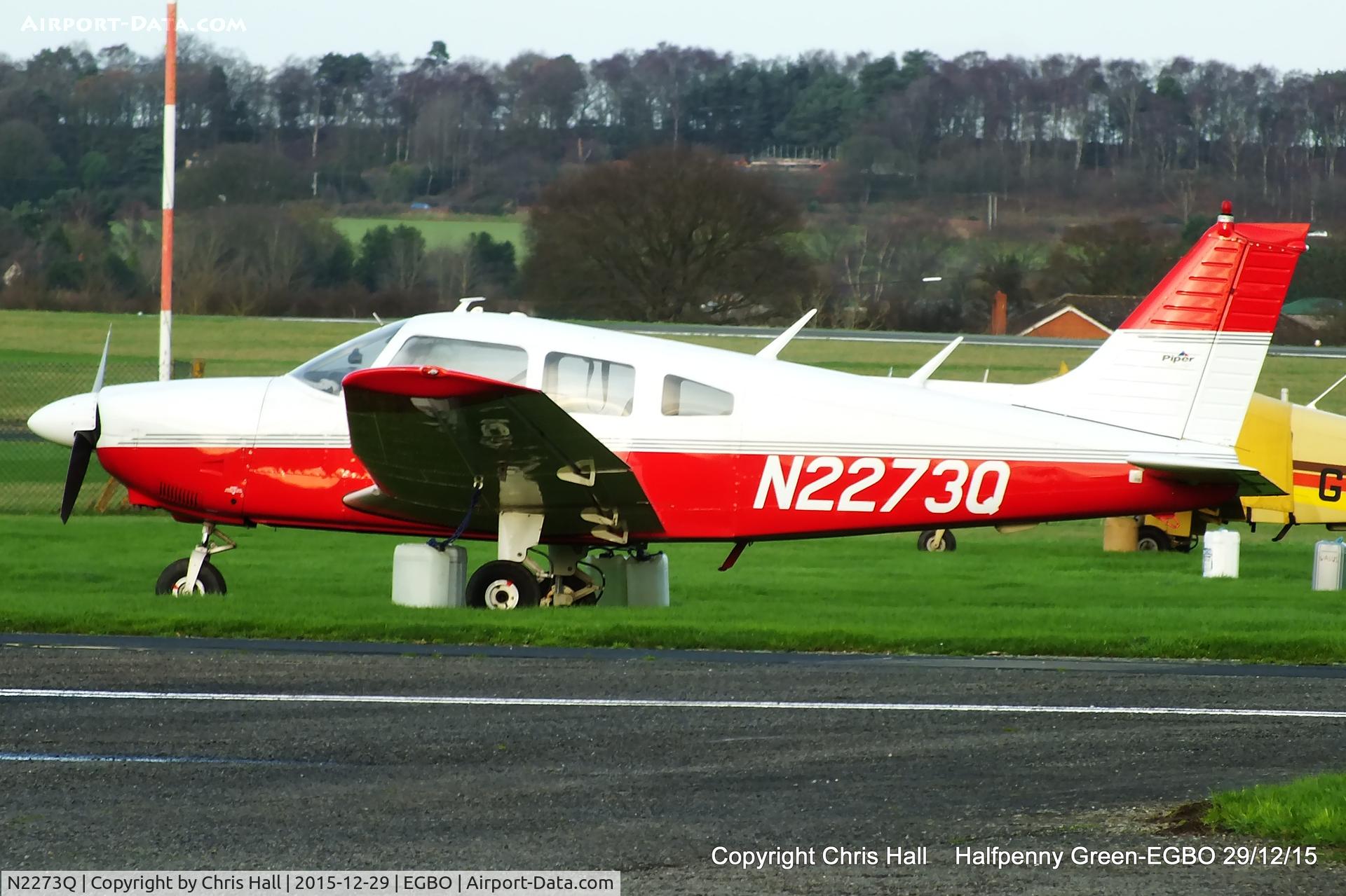 N2273Q, 1977 Piper PA-28-181 Cherokee Archer II C/N 28-7790389, at Halfpenny Green