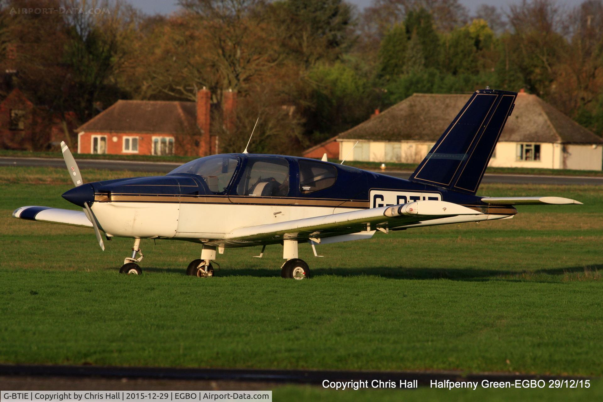 G-BTIE, 1981 Socata TB-10 Tobago C/N 187, at Halfpenny Green