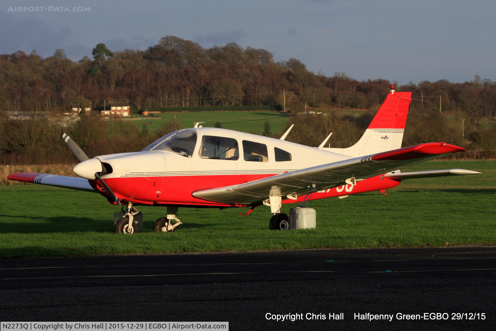 N2273Q, 1977 Piper PA-28-181 Cherokee Archer II C/N 28-7790389, at Halfpenny Green