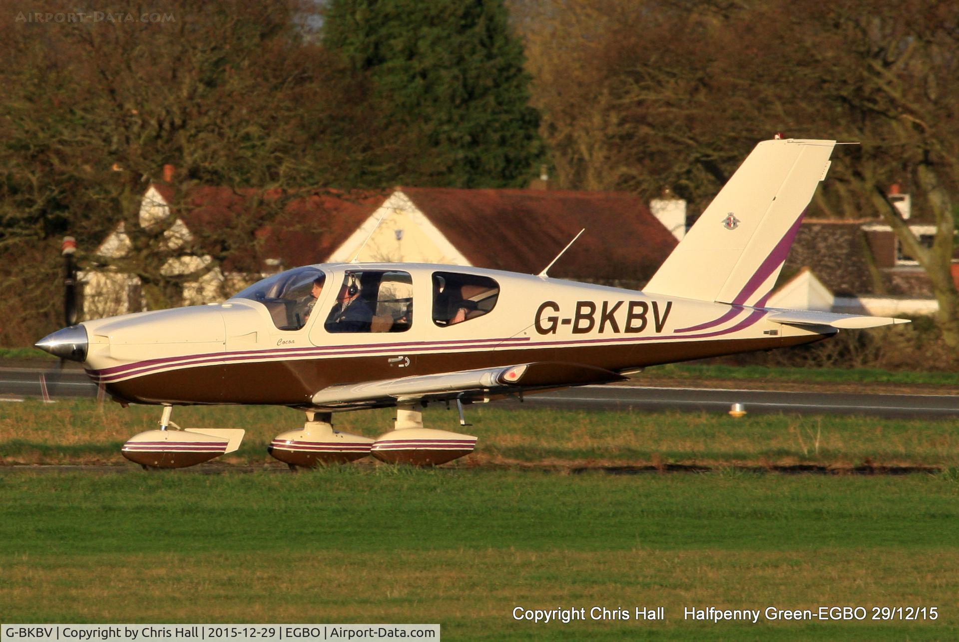 G-BKBV, 1982 Socata TB-10 Tobago C/N 288, at Halfpenny Green