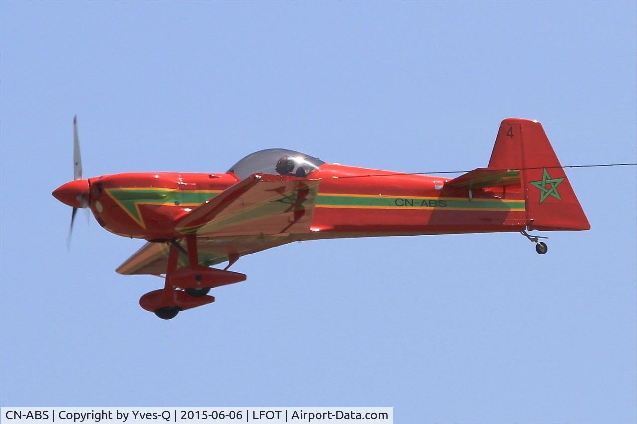 CN-ABS, Mudry CAP-232 C/N 36, Royal Moroccan Air Force Mudry CAP-232, N° 4 of Aerobatic Team Marche Verte 2015, Tours-St Symphorien Air Base 705 (LFOT-TUF) Open day 2015
