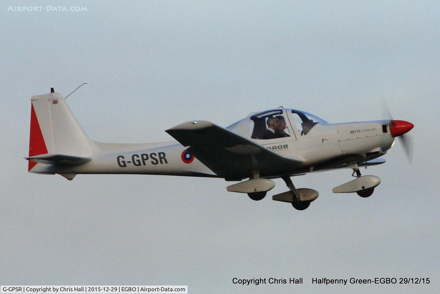G-GPSR, 1988 Grob G-115 C/N 8024, at Halfpenny Green