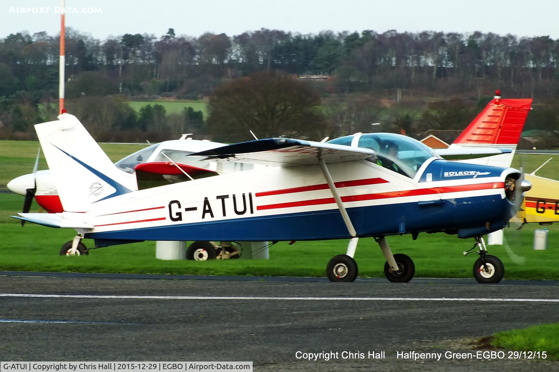 G-ATUI, 1966 Bolkow Bo-208C Junior C/N 611, at Halfpenny Green