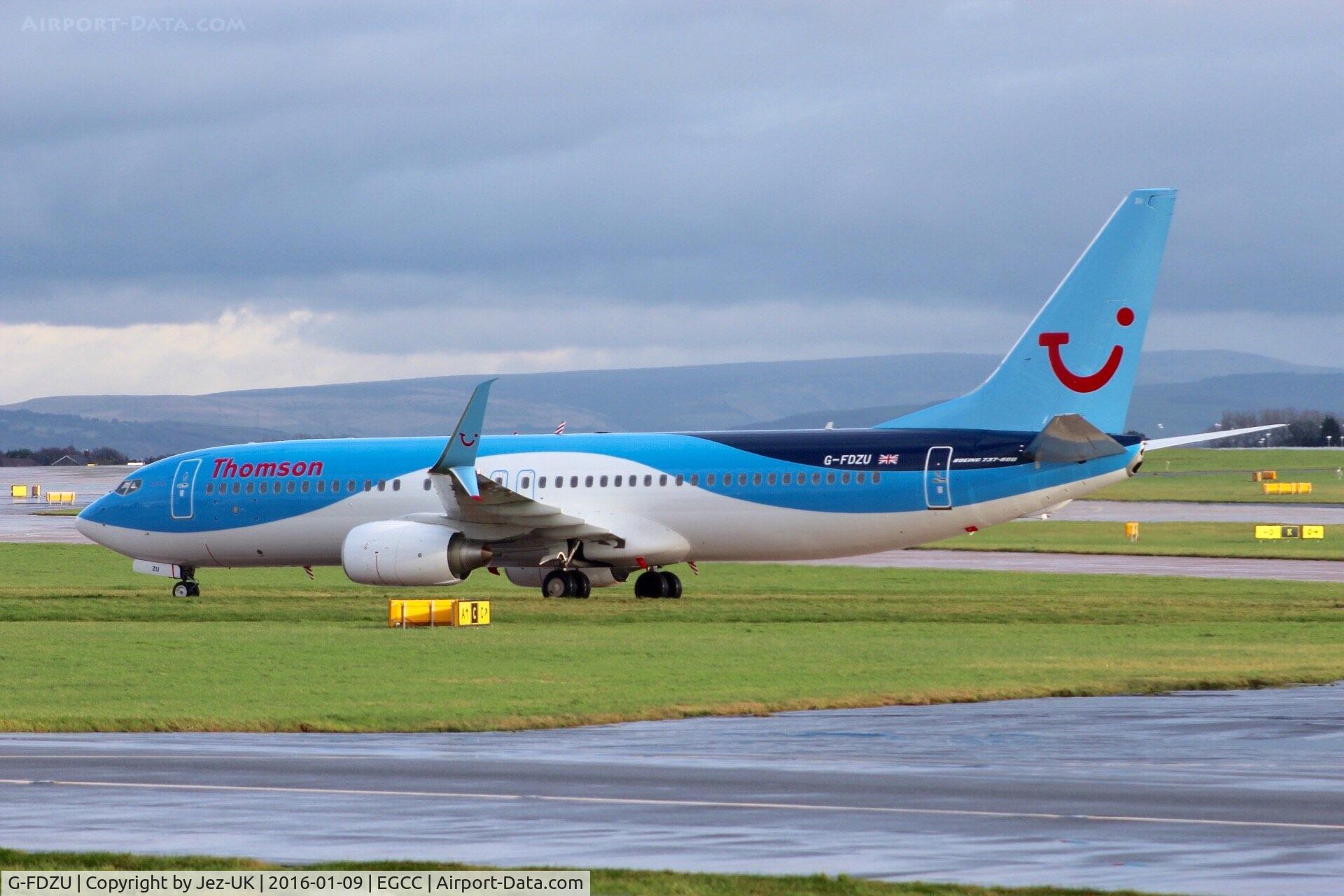 G-FDZU, 2011 Boeing 737-8K5 C/N 37253, waiting for gate clearence,