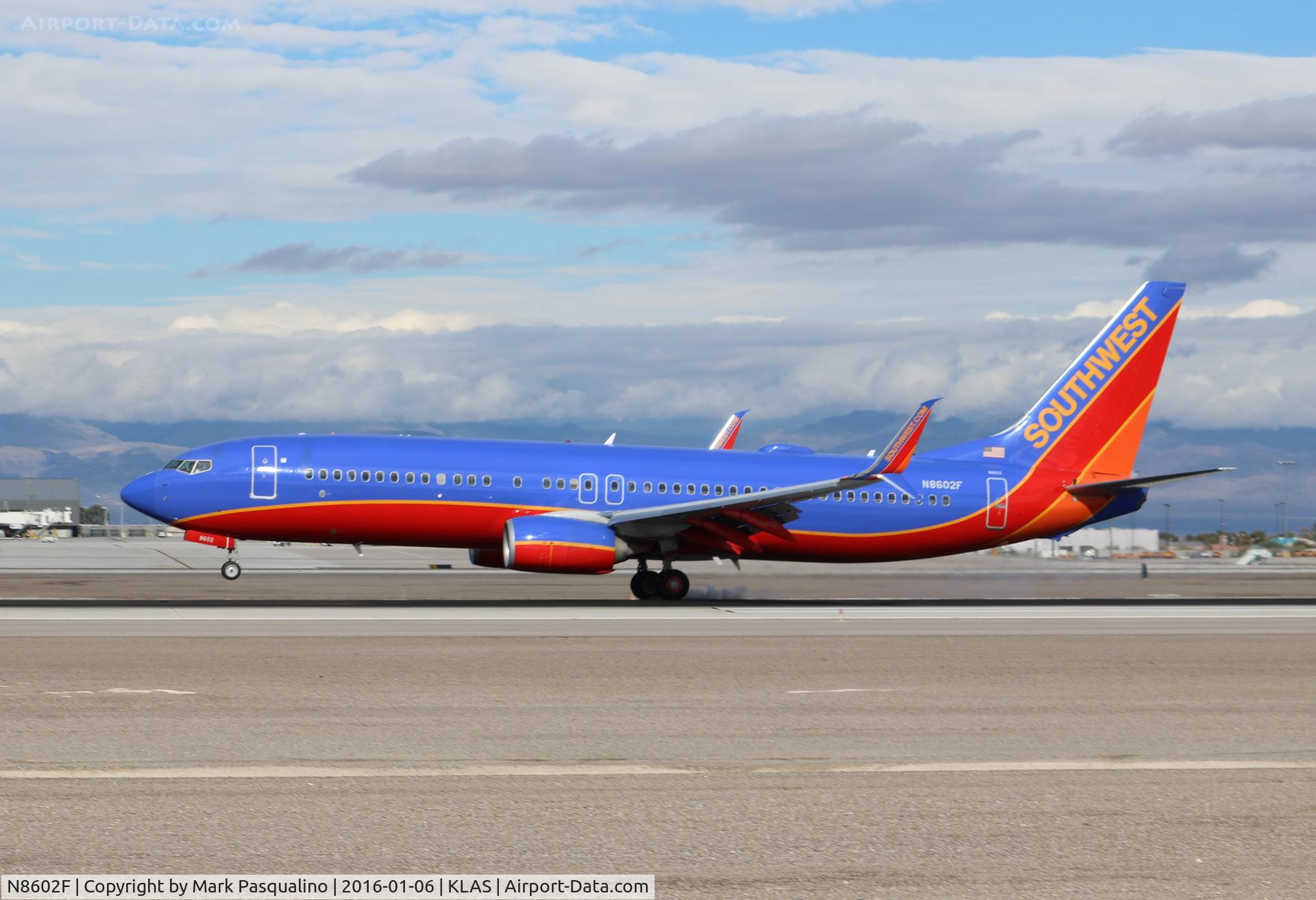 N8602F, 2012 Boeing 737-8H4 C/N 38110, Boeing 737-800