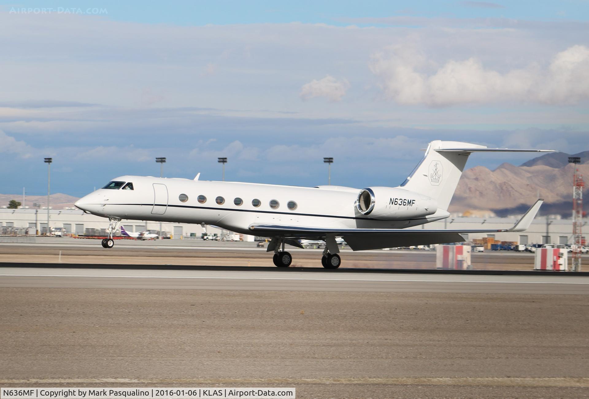 N636MF, 2006 Gulfstream Aerospace GV-SP (G550) C/N 5112, Gulfstream GV-SP