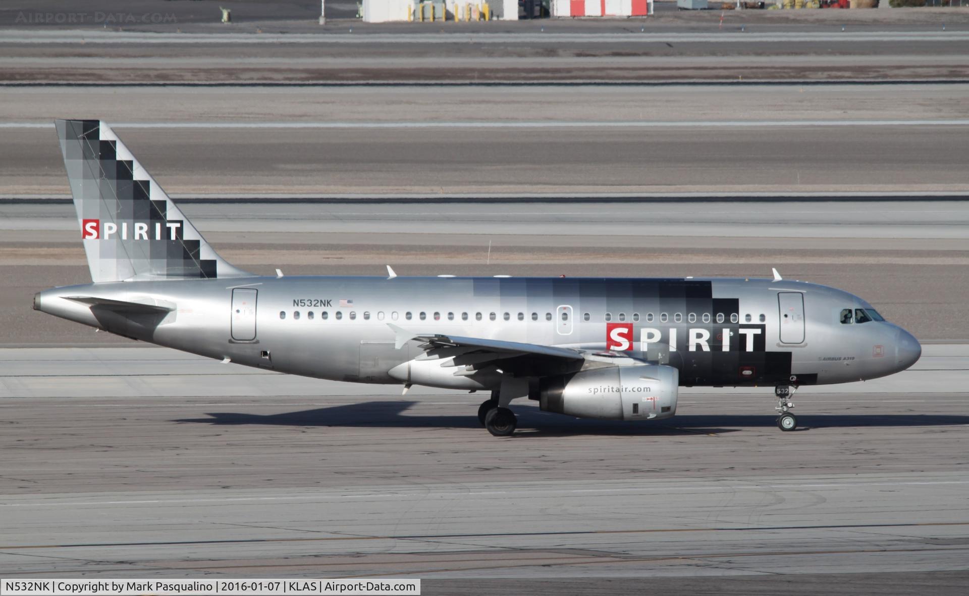 N532NK, 2007 Airbus A319-132 C/N 3165, Airbus A319
