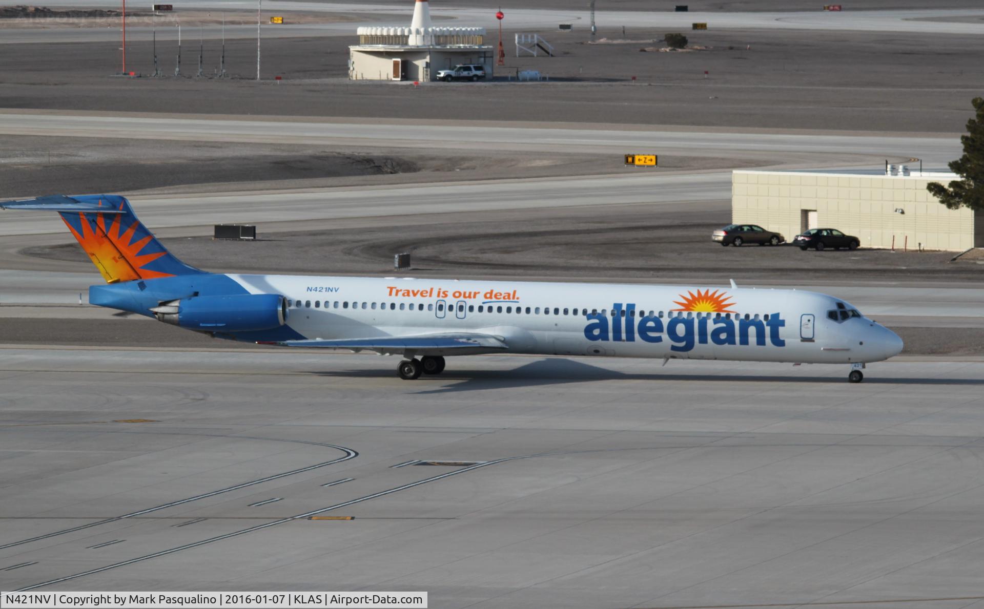 N421NV, 1991 McDonnell Douglas MD-83 (DC-9-83) C/N 53275, MD-83