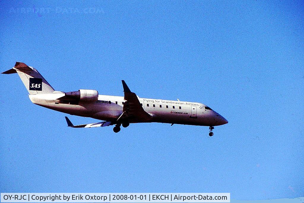 OY-RJC, 1993 Canadair CRJ-100LR (CL-600-2B19) C/N 7015, OY-RJC in CPH MAR12