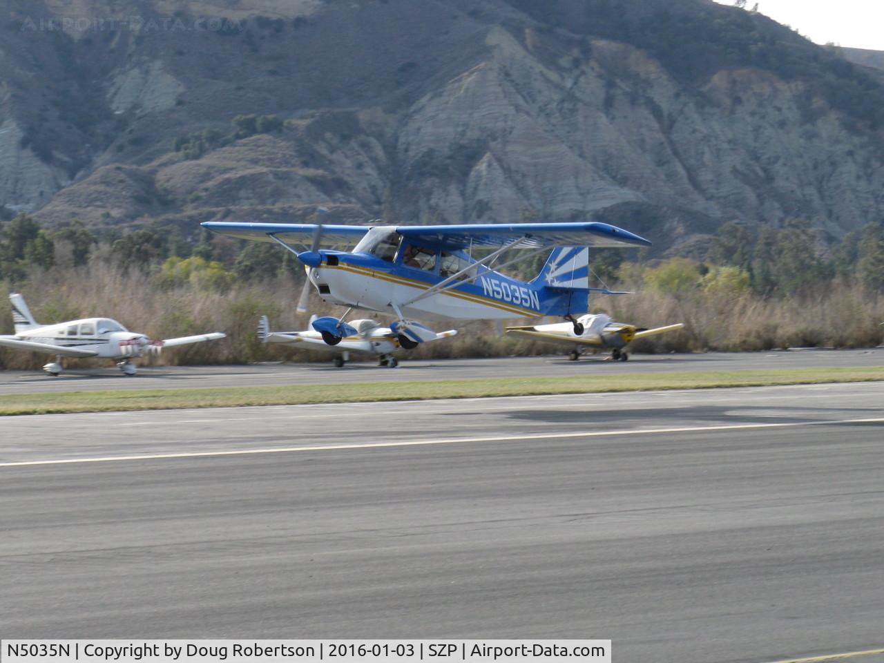 N5035N, 1978 Bellanca 8KCAB Decathlon C/N 470-79, 1978 Bellanca 8KCAB DECATHLON, Lycoming AEIO-320 150 Hp, full inverted systems, landing Rwy 04
